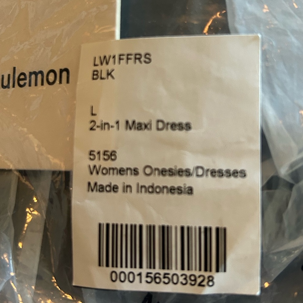 Lululemon Athletica Elegant Black Strapless Dress - Picture 3 of 3